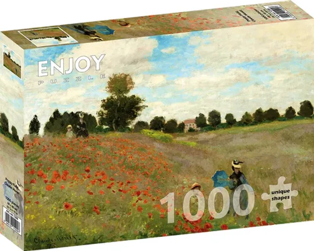 Puzzel - Monet: Poppy Field (1000)