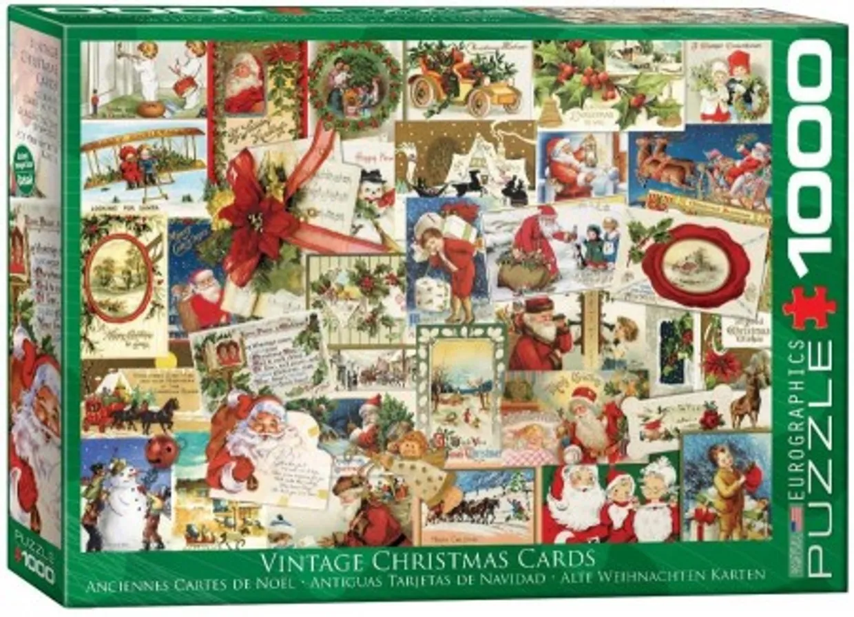 Vintage Christmas Cards - Puzzel