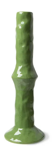 The emeralds: ceramic candle holder M, fern green