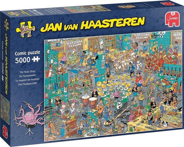 Puzzel - Jan van Haasteren: De Muziekwinkel (5000)