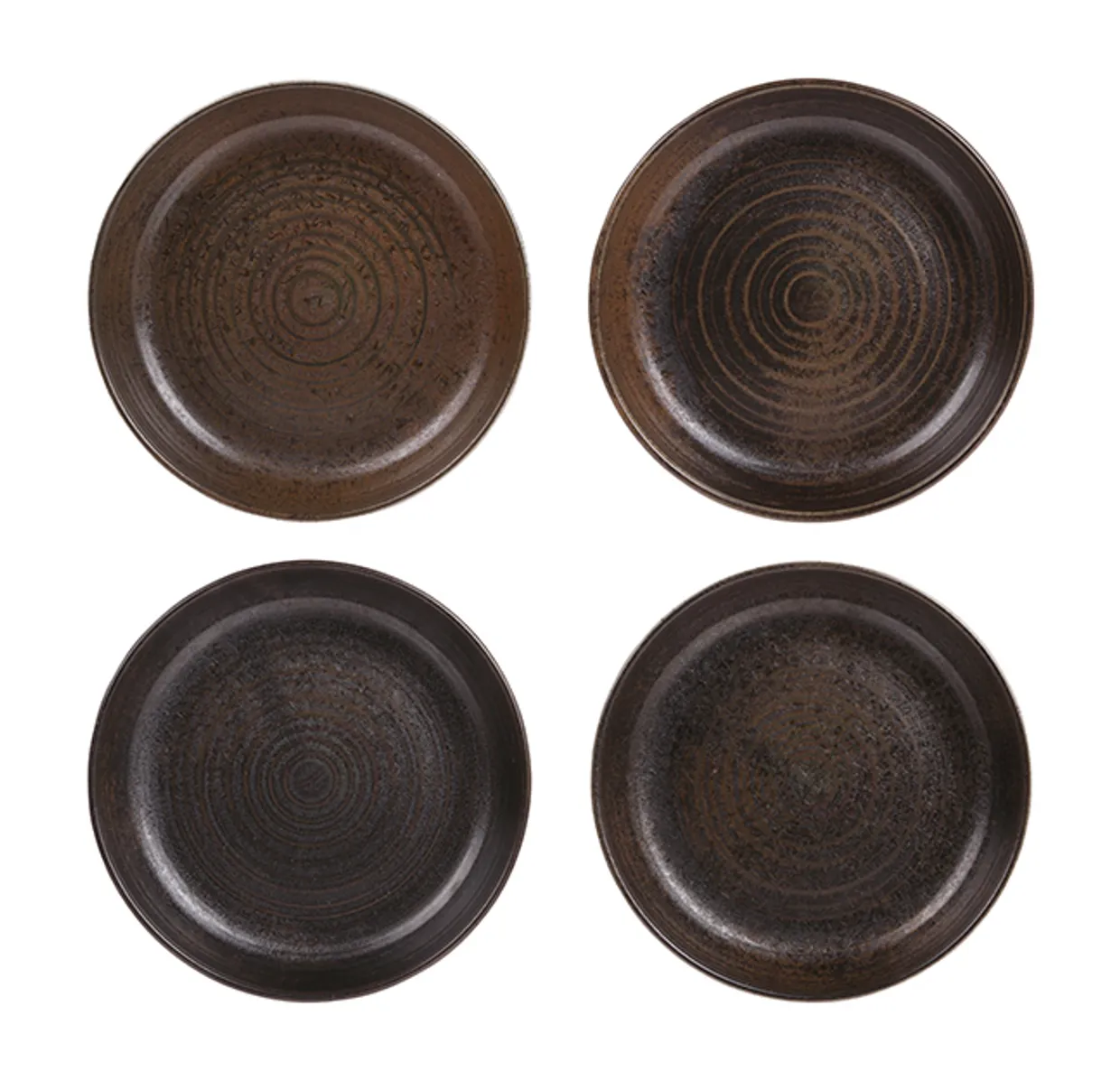 Chef ceramics: deep plate rustic black