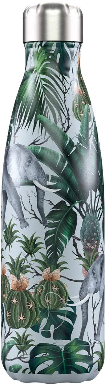 Isoleerfles Tropical Elephant 750ml - 3D