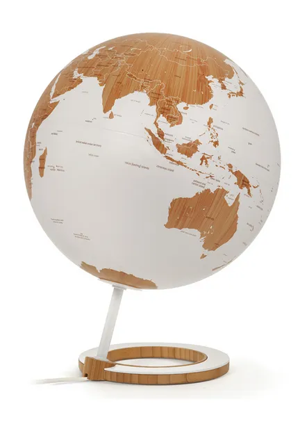 Wereldbol - Globe 26 Bamboo | Atmosphere Globes