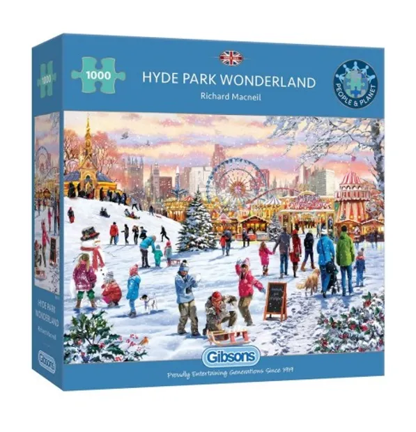 Puzzel - Hyde Park Winter Wonderland (1000)