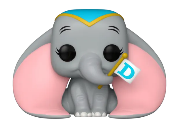 Disney:#1535 Dumbo S3– Dumbo with flag