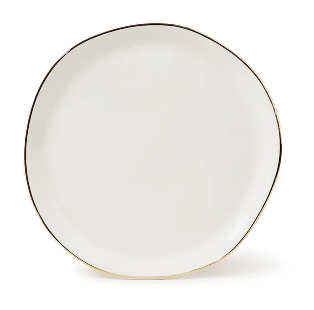Good Morning Plate, morning white (17cm.)