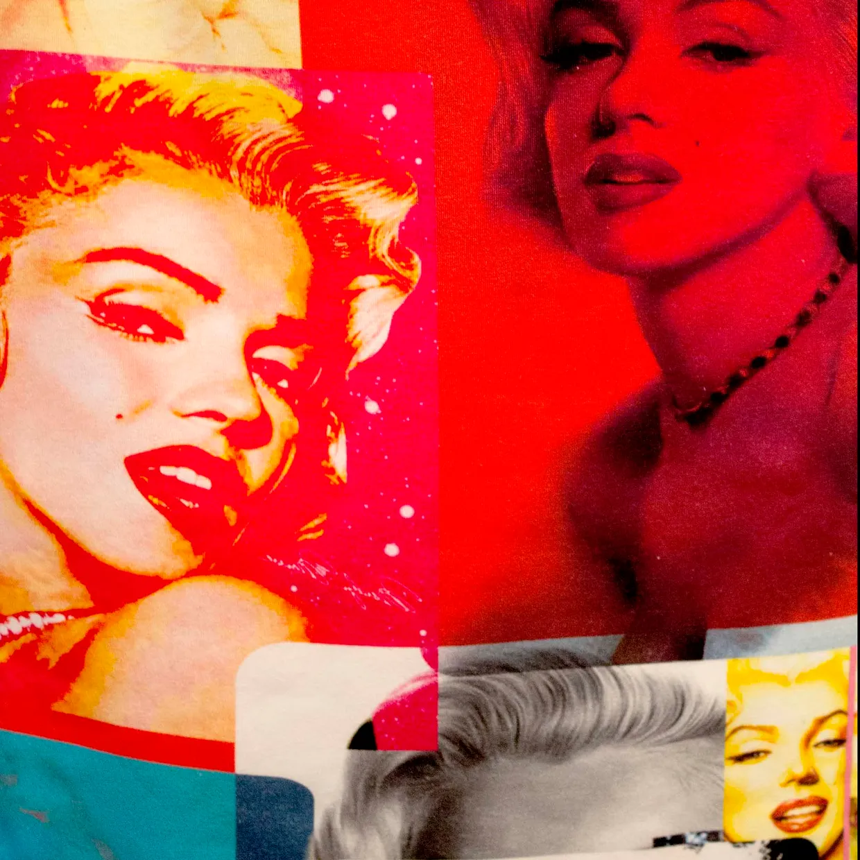 Kokerrok met Marilyn Monroeprint