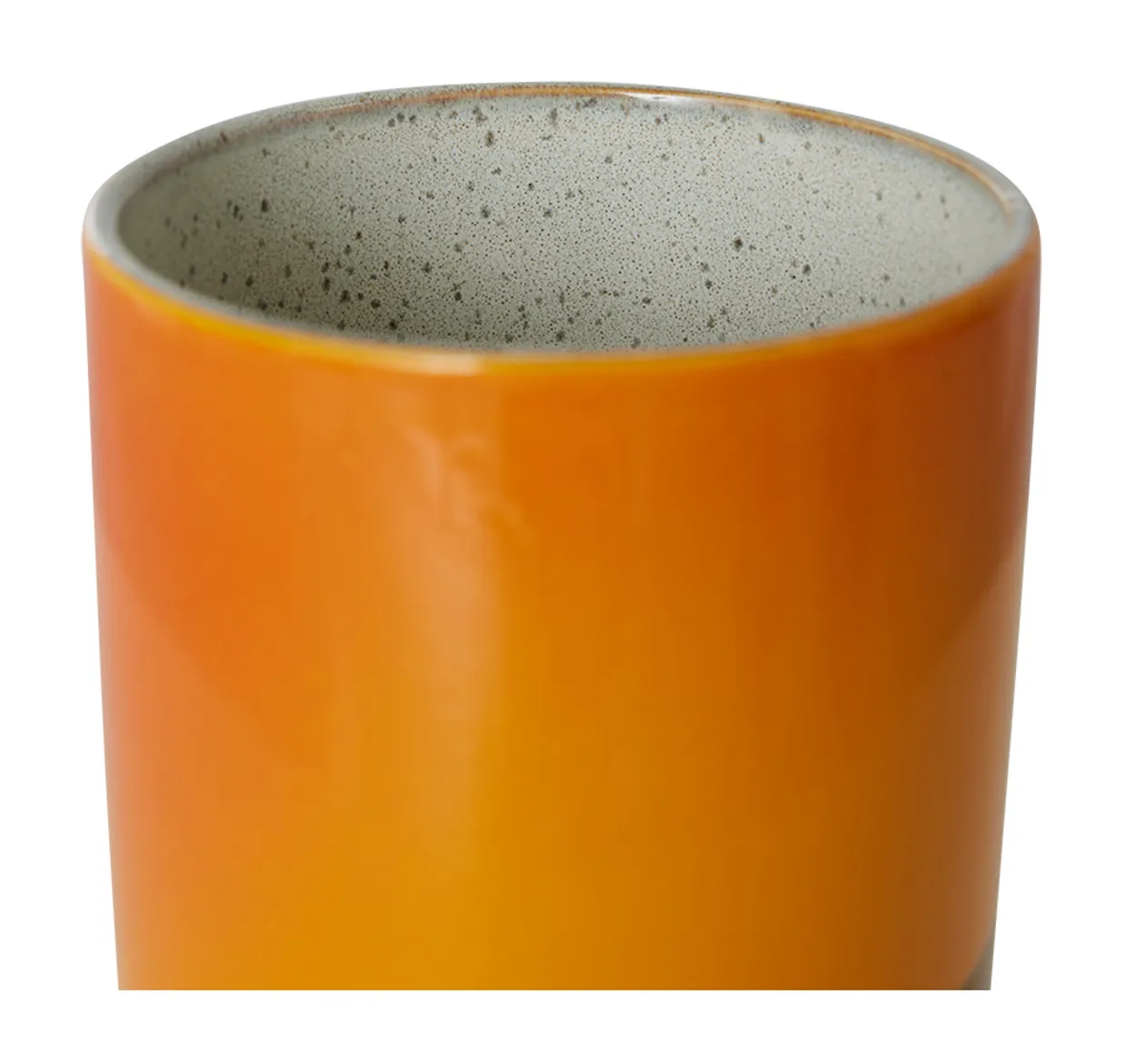 70s ceramics: storage jar, sunshine