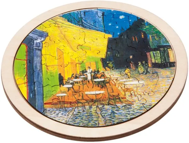 Puzzel - Van Gogh: Cafe Terrace at Night (48)
