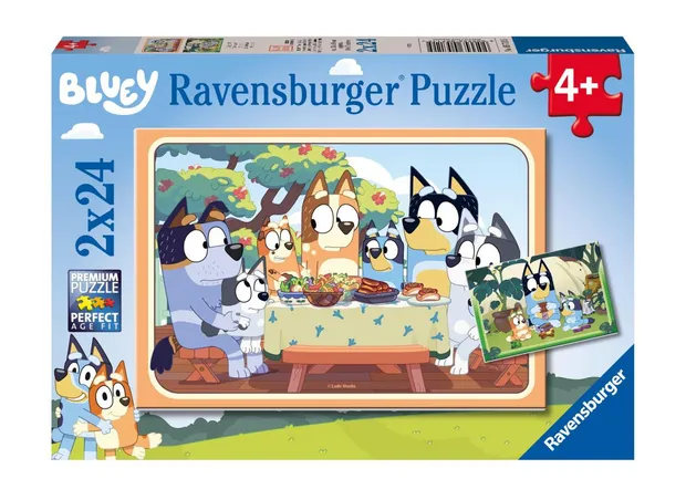Puzzel - Bluey (2 x 24)