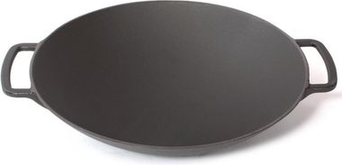 Wok Gietijzer 35 cm - zwart