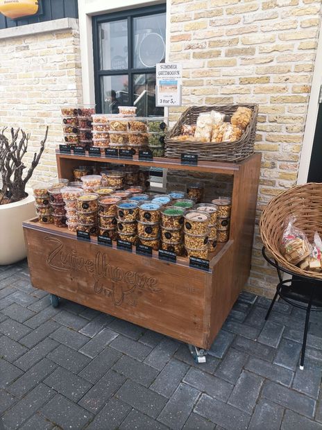 Vers gebrande noten bar