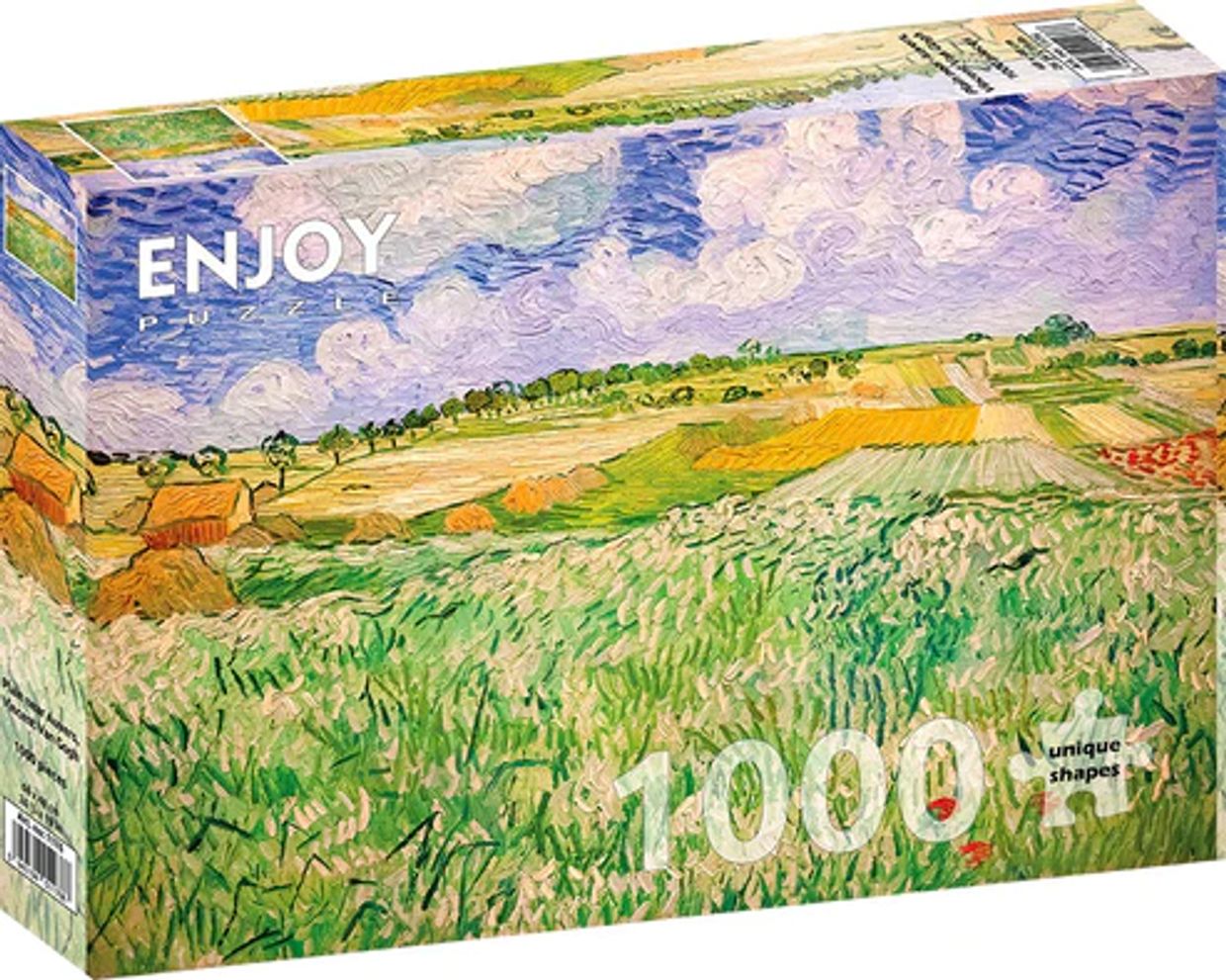 Puzzel - Van Gogh: Plain near Auvers (1000)