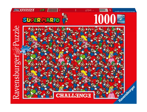 Puzzel Super Mario   Legpuzzel  1000 stukjes Challenge
