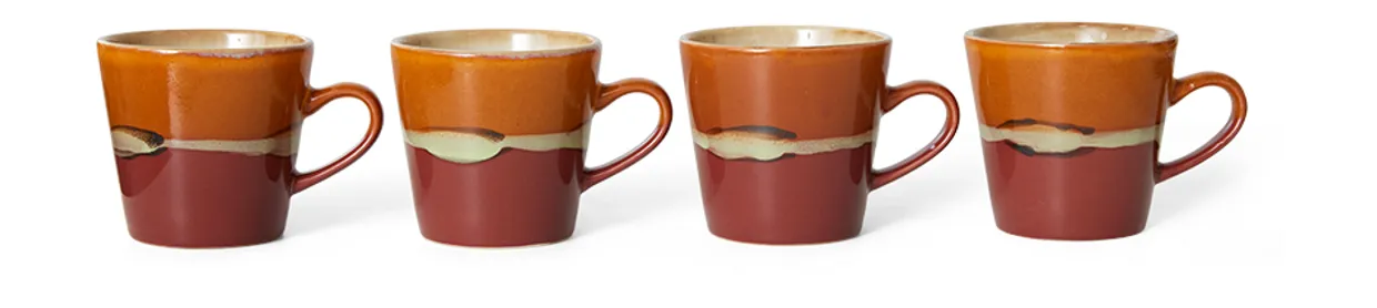 70s ceramics: americano mug, clay