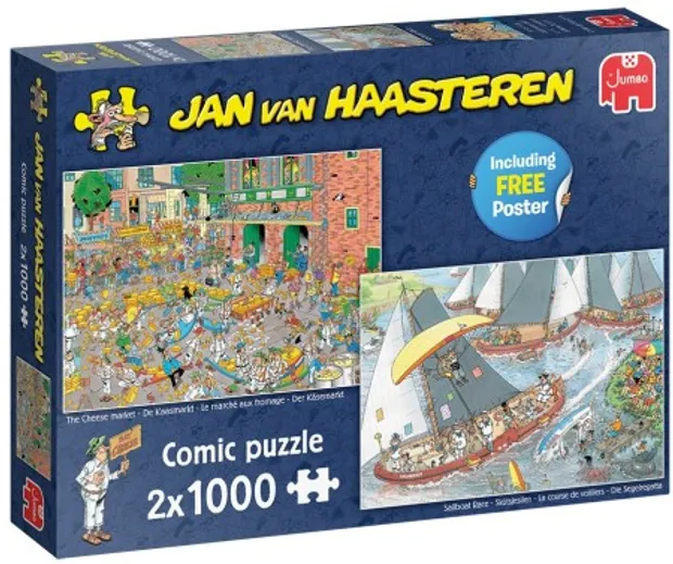 Puzzel - Van Haasteren: Hollandse Tradities (2x 1000)