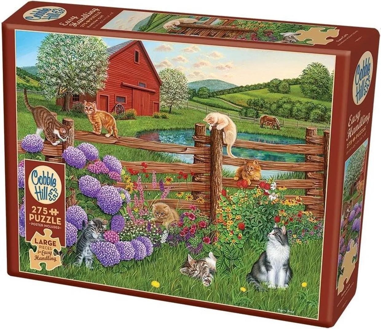 Puzzel - Farm Cats (275)