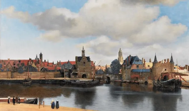 Puzzel: Vermeer Gezicht op Delft (1000)