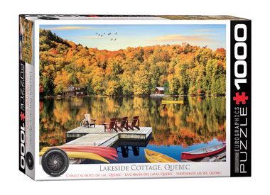 Puzzel: Lakeside Cottage Quebec (1000)