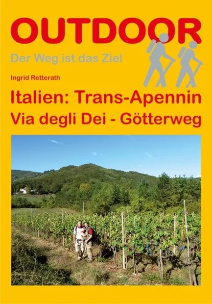 Wandelgids - Pelgrimsroute Trans-Apennin, Via degli Dei - Gotterweg -