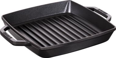Grillpan 23 x 23 cm -zwart