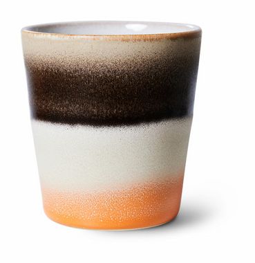 70s ceramics: coffee mug, Bomb