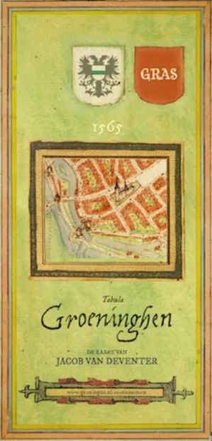 Historische Kaart Tabula Groeninghen - De kaart van Jacob van Deventer
