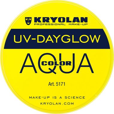 AQUACOLOR UV-DAYGLOW UV yellow KRYOLAN