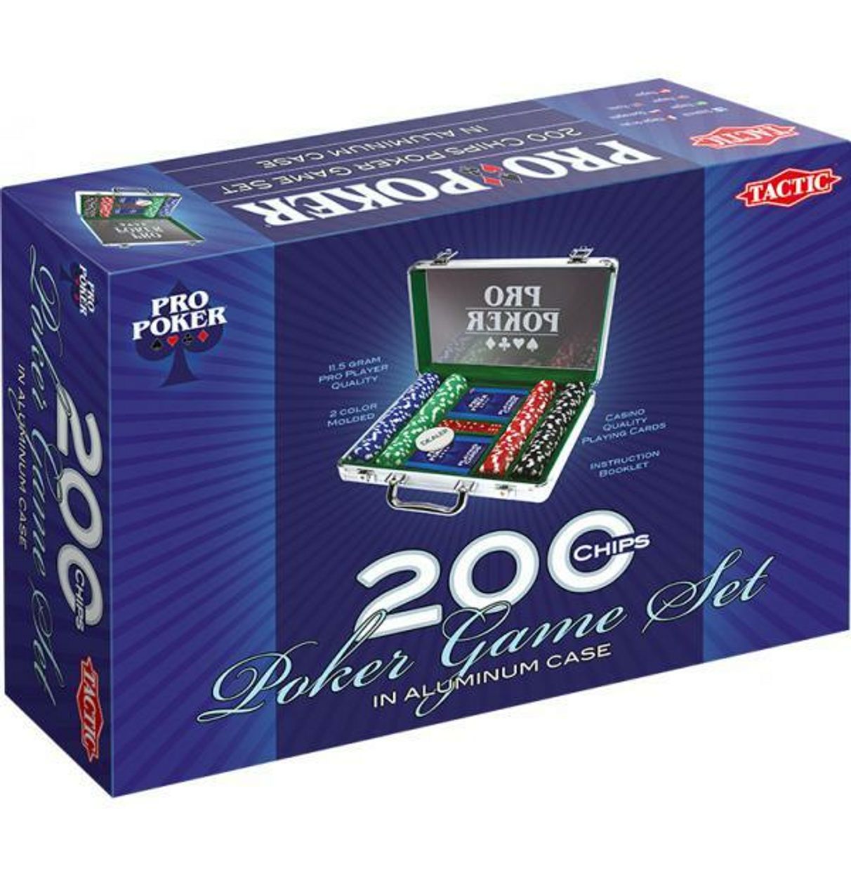 Pro Poker case 200 chips