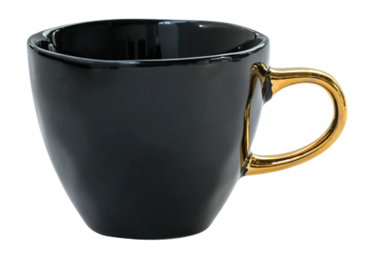 Good Morning Cup M Black Zwart