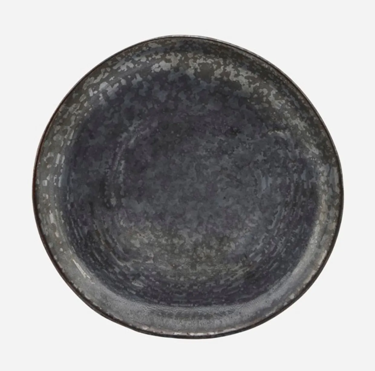House Cake Plate 16cm matt-zwart (dishwasher safe)