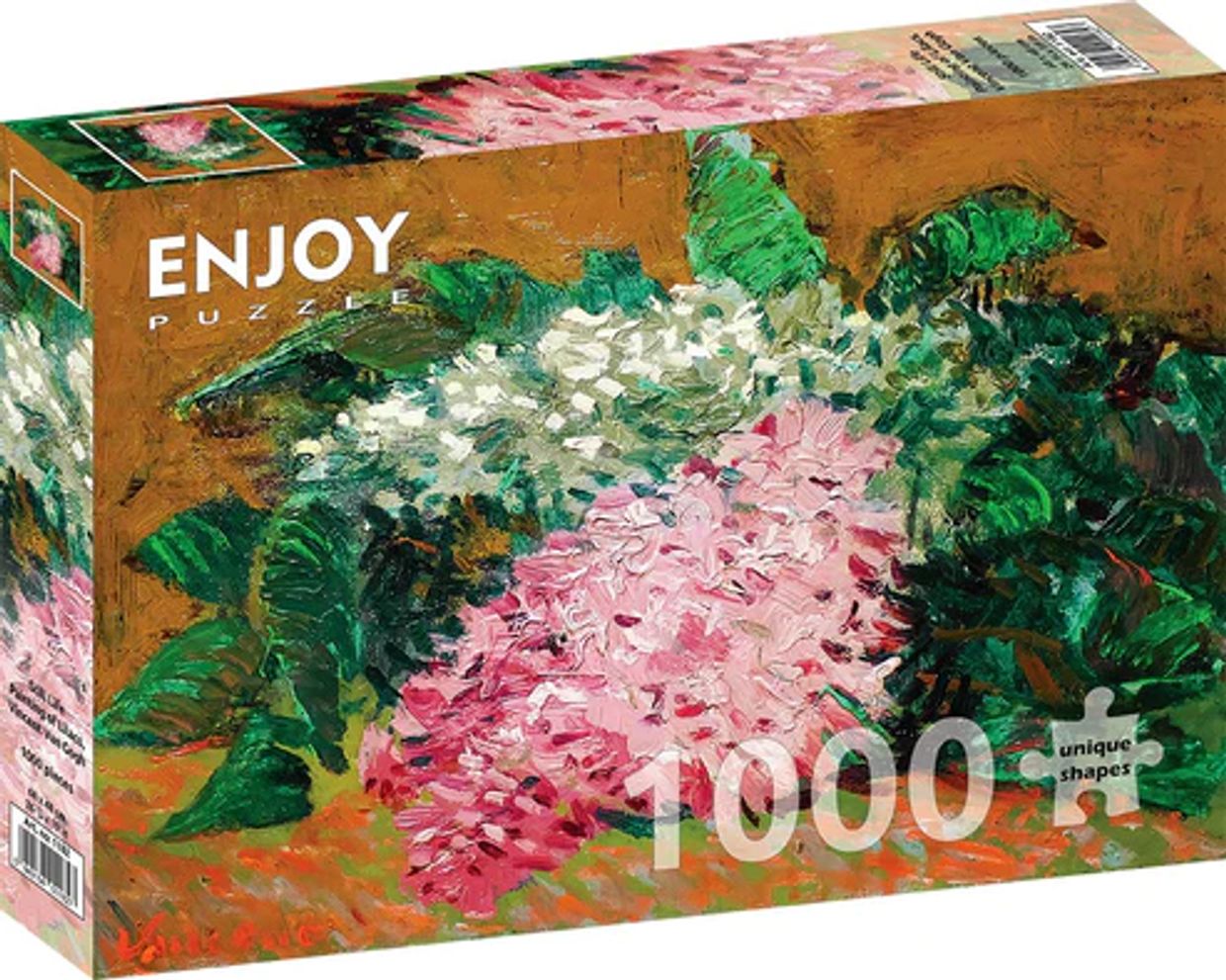 Puzzel - Van Gogh: Still Life Painting of Lilacs (1000)