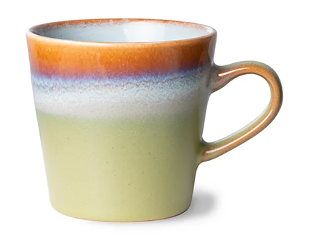 70s ceramics: americano mug, peat
