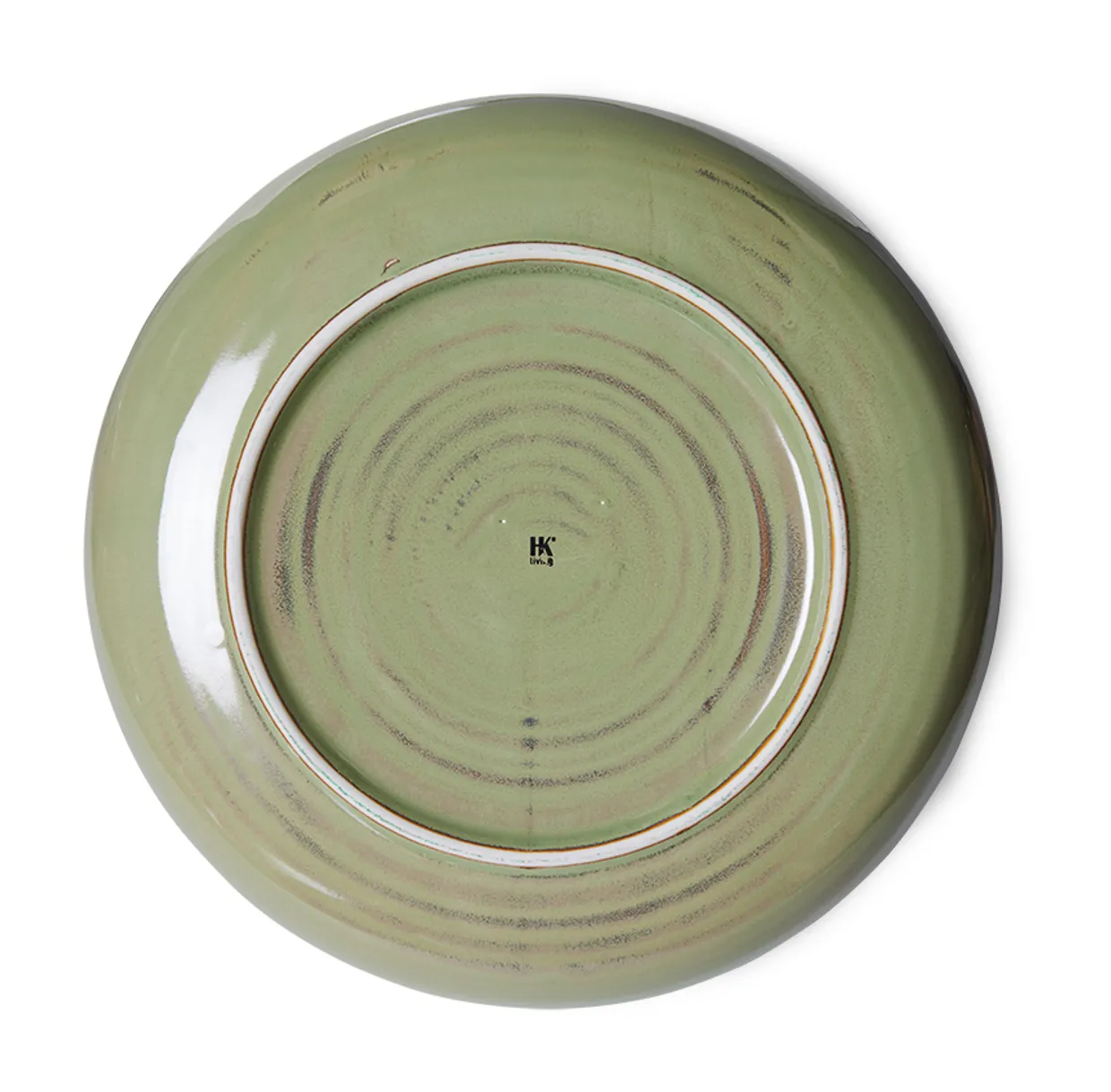Chef ceramics: deep plate M, moss green
