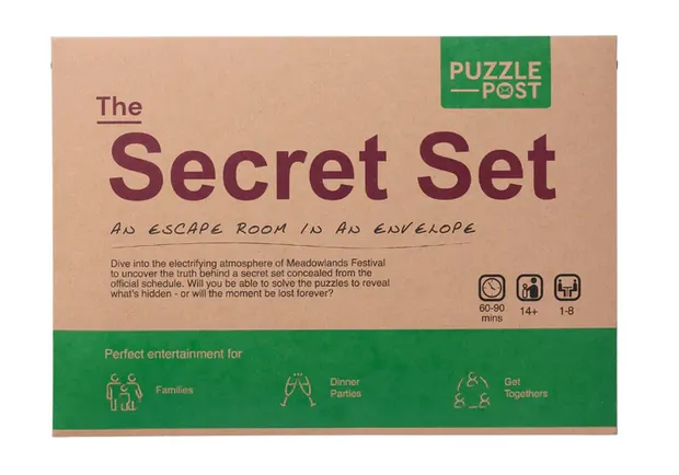 The Secret Set - An Escape Room in an Envelope (ENG)