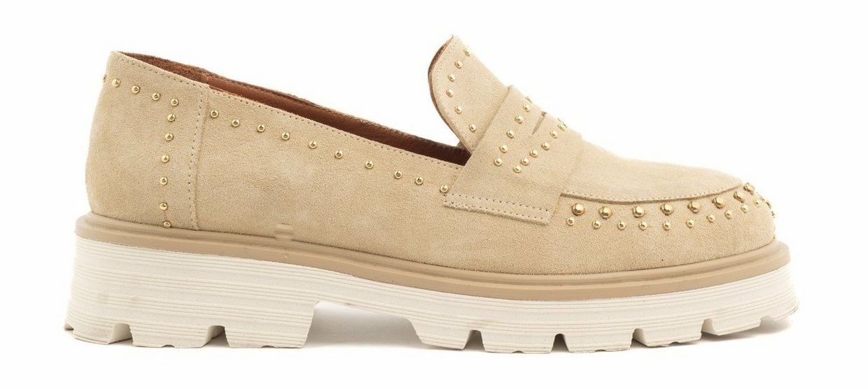 Babouche chunky loafers studs