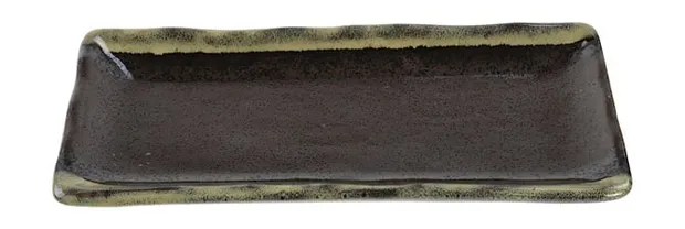 Zwart Rechthoekig Bord – Large Plates – 19.3 x 9.4cm