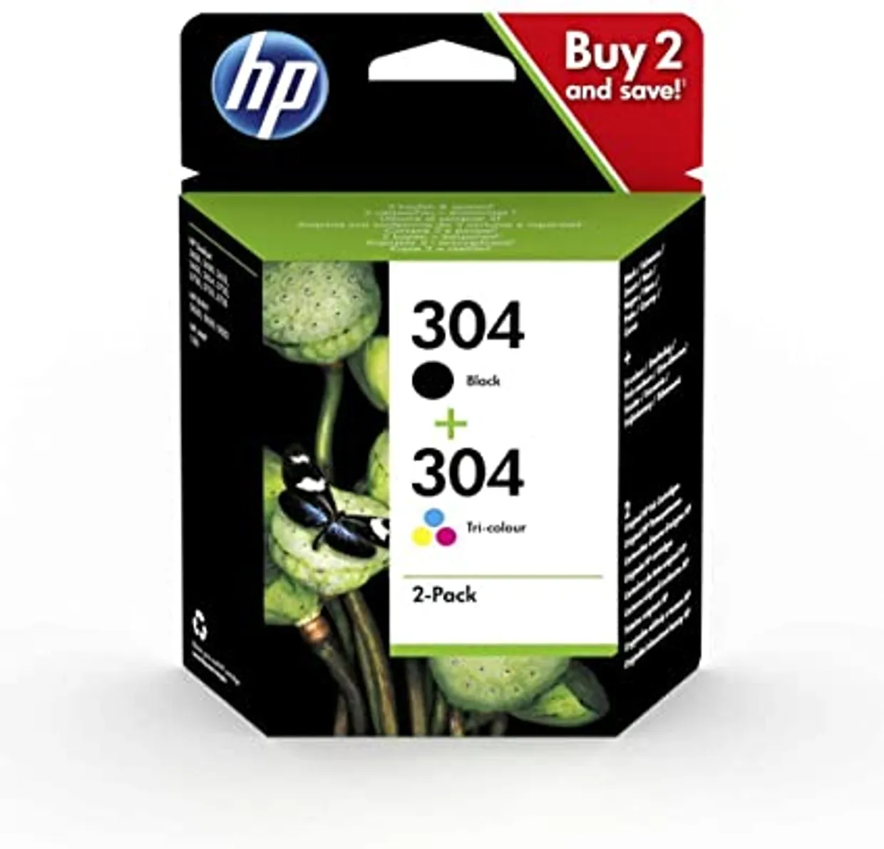 HP 304 XL combo pack zwart + kleur