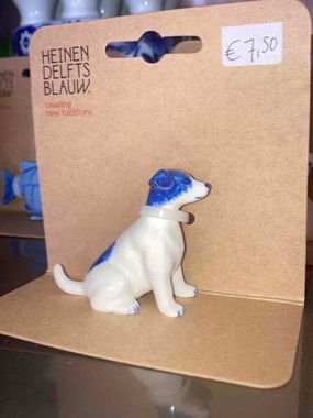 Delfts blauw hondje