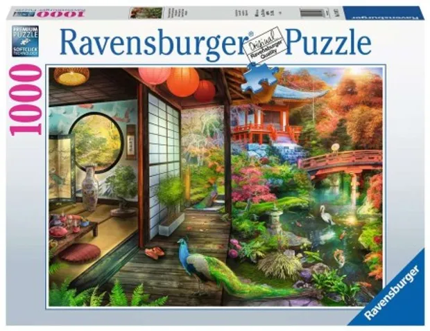 Puzzel - Theehuis in Japanse Tuin (1000)