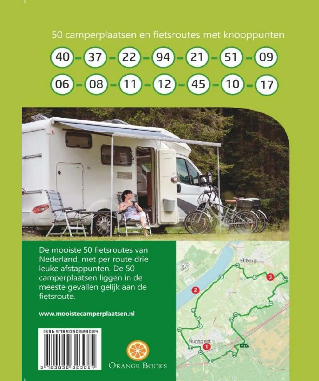 50 camperplaatsen & fietsroutes in Nederland