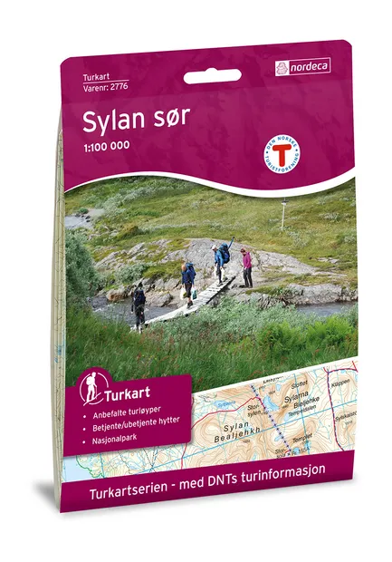 Wandelkaart 2776 Turkart Sylan Sør | Nordeca