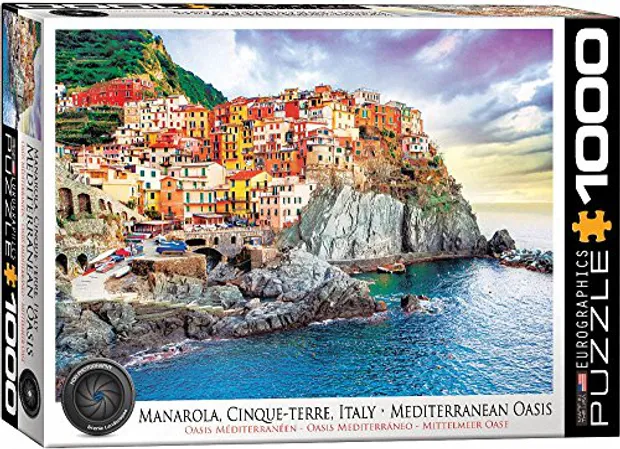 Legpuzzel Manarola Cinque Terre Italië | Eurographics