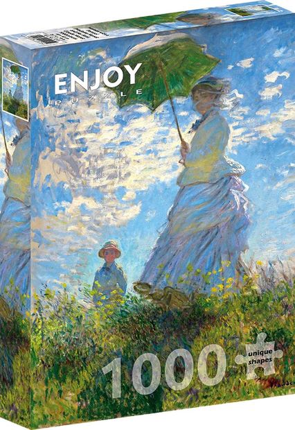 Puzzel - Monet: Woman with a Parasol (1000)