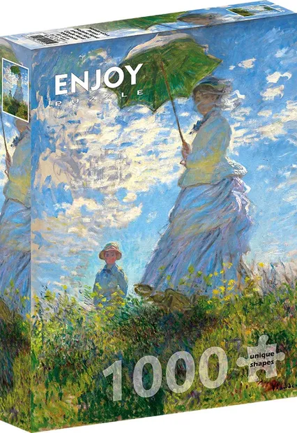 Puzzel - Monet: Woman with a Parasol (1000)