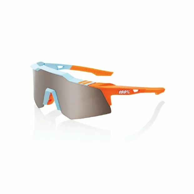 Speedcraft XS (extra small) Soft Tact Two Tone/ HiPER Silver Mirror Lens