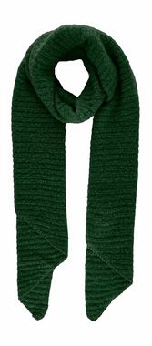 Pyron rib long scarf green Groen
