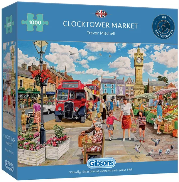 Puzzel: Clocktower Market (1000)