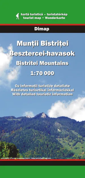 Wandelkaart Bistrita Mountains Map  | Dimap