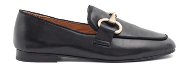 Babouche buckle loafer black